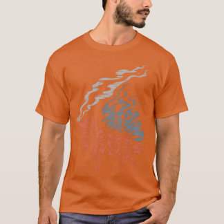 オオカミプリント ファミリー ヴィンテージ Tシャツ