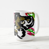 オオカミ入れ秋 コーヒーマグカップ (正面右)