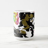 オオカミ入れ秋 コーヒーマグカップ (中央)