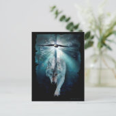 オオカミ及びワシの野性生物の郵便はがきシリーズ ポストカード (スタンド正面)