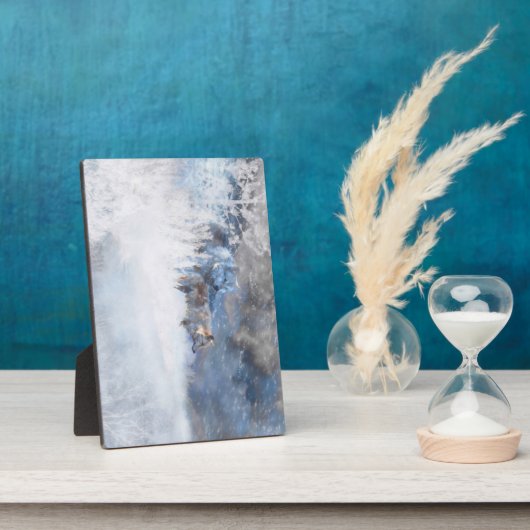 オオカミ地域 フォトプラーク (側面)