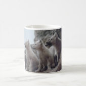 オオカミ子犬 コーヒーマグカップ (中央)
