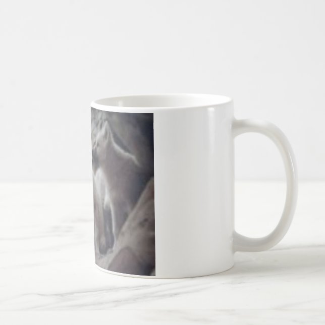 オオカミ子犬 コーヒーマグカップ (右)