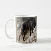 オオカミ山の聖域のWacipiのコーヒー・マグ コーヒーマグカップ (左)