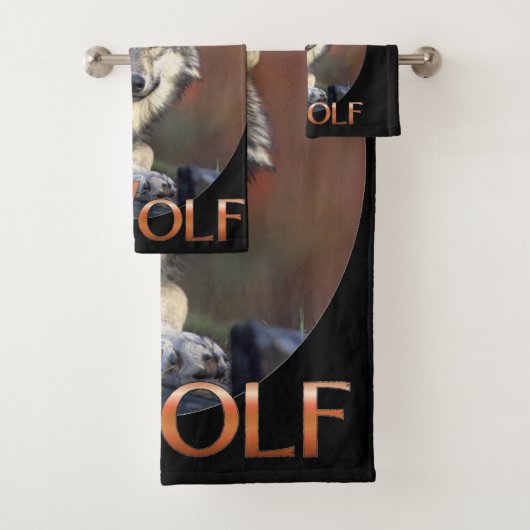 オオカミ愛好家 バスタオルセット (インサイチュ)