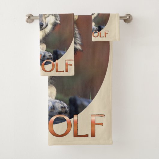 オオカミ愛好家 バスタオルセット (インサイチュ)