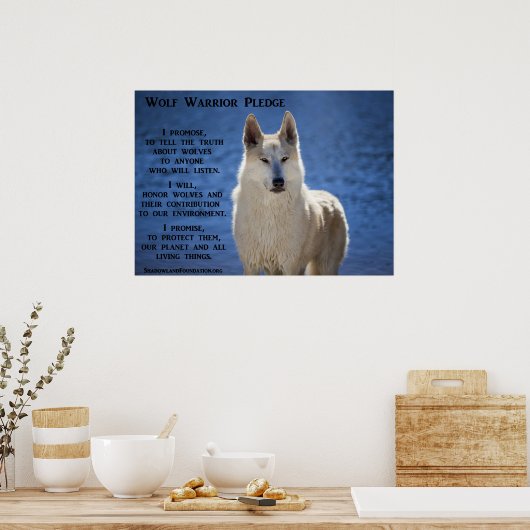 オオカミ戦士 ポスター (キッチン)