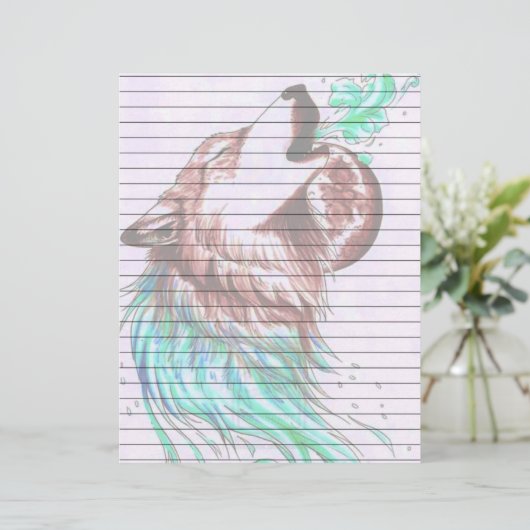 オオカミ文房具 (スタンド正面)