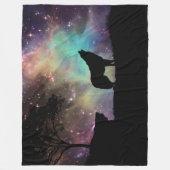 オオカミ星雲 フリースブランケット (正面)