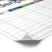 オオカミ時刻表 ポスター (角)