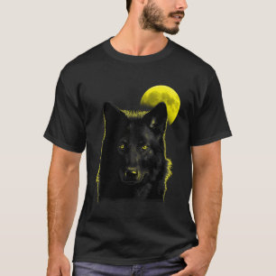 オオカミ月のオオカミ1 Tシャツ