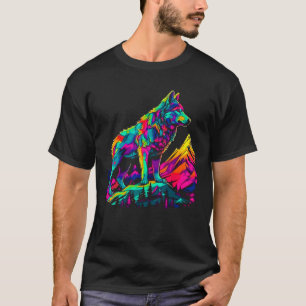 オオカミ林 Tシャツ