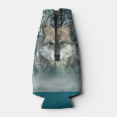 オオカミ満月の霧 ボトルクーラー (裏面)