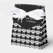 オオカミ犬のギフトボックスをパーソナライズしたハスキーのギフトボックス フェイバーボックス (正面サイド)