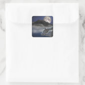 オオカミ精神 スクエアシール (バッグ)