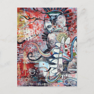 オオカミ精神 ポストカード