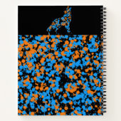 オオカミ絵を描 ノートブック (裏面)