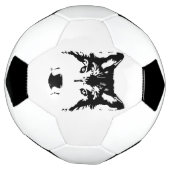 オオカミ頭 サッカーボール (回転)