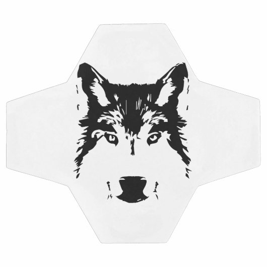 オオカミ頭 サッカーボール (フラット)