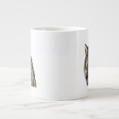 オオカミ頭 ジャンボコーヒーマグカップ (正面)