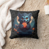 オオカミ食べのキャンディ クッション (ブランケット)