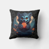 オオカミ食べのキャンディ クッション (裏面)