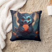 オオカミ食べのキャンディ クッション (ブランケット)