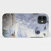 オオカミ鷲動物自然公園オフィスビジネスアート Case-Mate iPhoneケース (裏面(横))