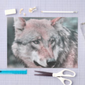 オオカミ1115年 薄葉紙 (クラフト)