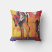 オオカミ1996年 クッション (正面)