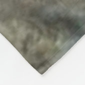 オオカミ2匹の子牛 フリースブランケット (角)