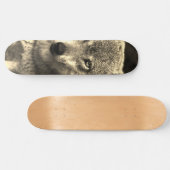 オオカミ215 スケートボード (横)