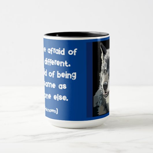 オオカミ2 マグカップ (中央)