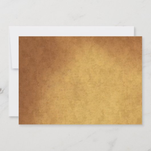 オオカミ50thバースデーパーティー 招待状 (裏面)