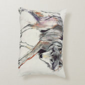 オオカミ アクセントクッション (裏面(縦))