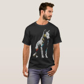 オオカミ アート ファミリー Tシャツ (正面フル)