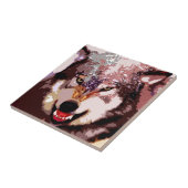 オオカミ・イン・スノー タイル (側面)