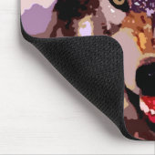 オオカミ・イン・スノー マウスパッド (コーナー)