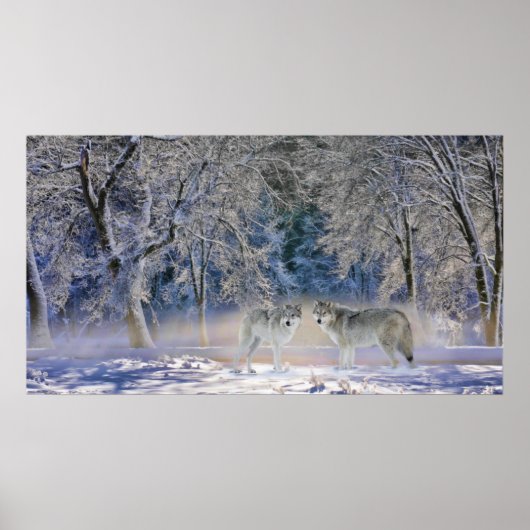 オオカミ・オブ・イエローストーン ポスター (正面)