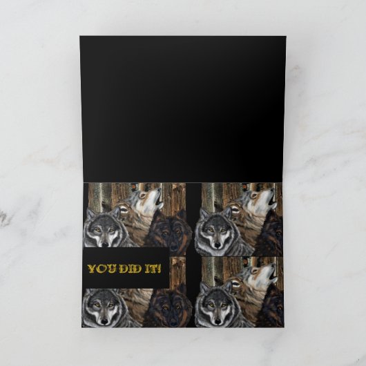 オオカミ カード (内部)