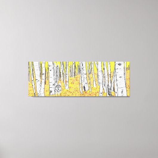 オオカミ キャンバスプリント (正面)