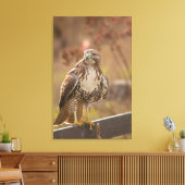 オオカミ キャンバスプリント (インサイチュ (リビング))