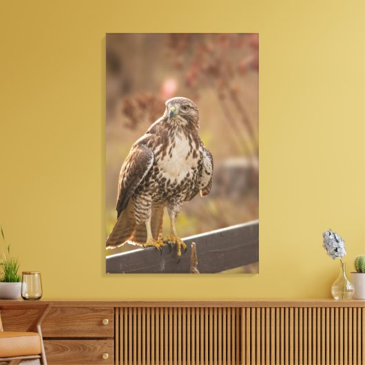 オオカミ キャンバスプリント (インサイチュ (リビング))