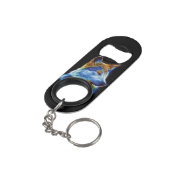 オオカミ キーホルダー栓抜き (裏面アングル)