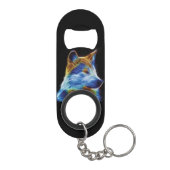 オオカミ キーホルダー栓抜き (裏面)