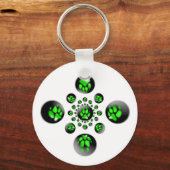 オオカミ キーホルダー (正面)