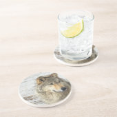 オオカミ コースター (側面)