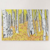 オオカミ ジグソーパズル (横)