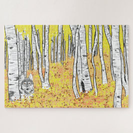 オオカミ ジグソーパズル