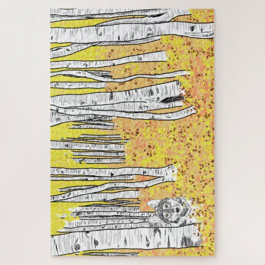 オオカミ ジグソーパズル (縦)